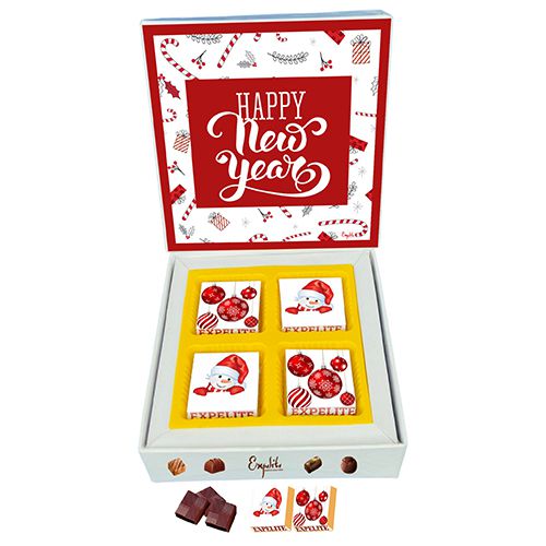 Delightful Assortment of New Year Themed Chocolates