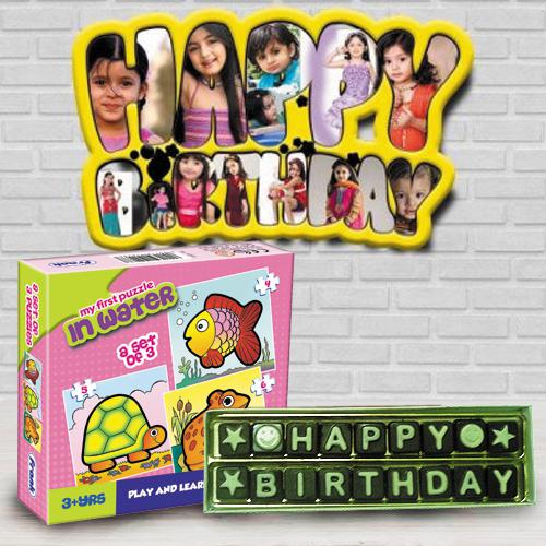 Wonderful Personalized Kids Birthday Gift Combo
