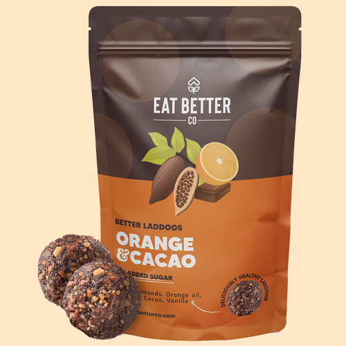 Amazing Orange n Cacao Vegan Laddoo