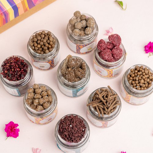 Luxurious Gift Pack of Assorted Mukhwas Jars
