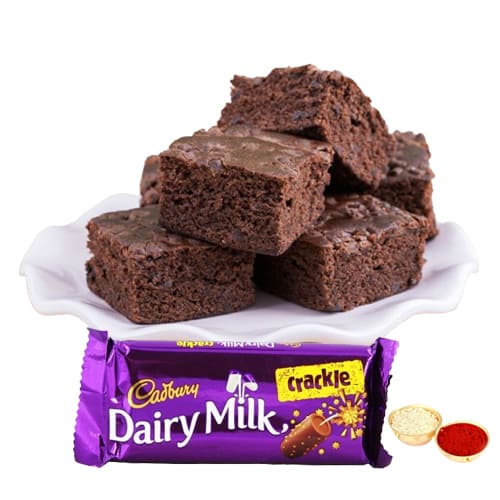 Sumptuous Brownie N Cadbury Crackle