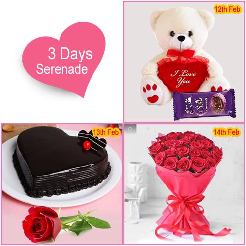 Triple Love 3 Days Serenade Gift Combo