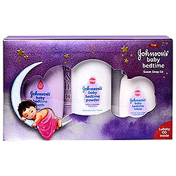 Bed Time Hamper for Babies from Johnsons and Johnsons