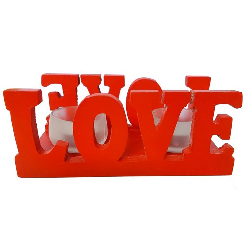 Amazing Love Candle Stand Gift with 2 Candles