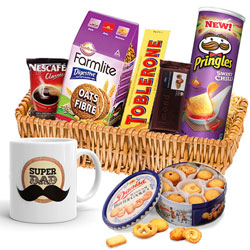 Amazing Snacks Basket for Father
